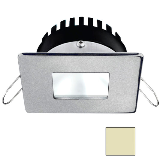 i2Systems Apeiron PRO A506 - 6W Spring Mount Light - Square/Square - Warm White - Brushed Nickel Finish [A506-44CBBR]