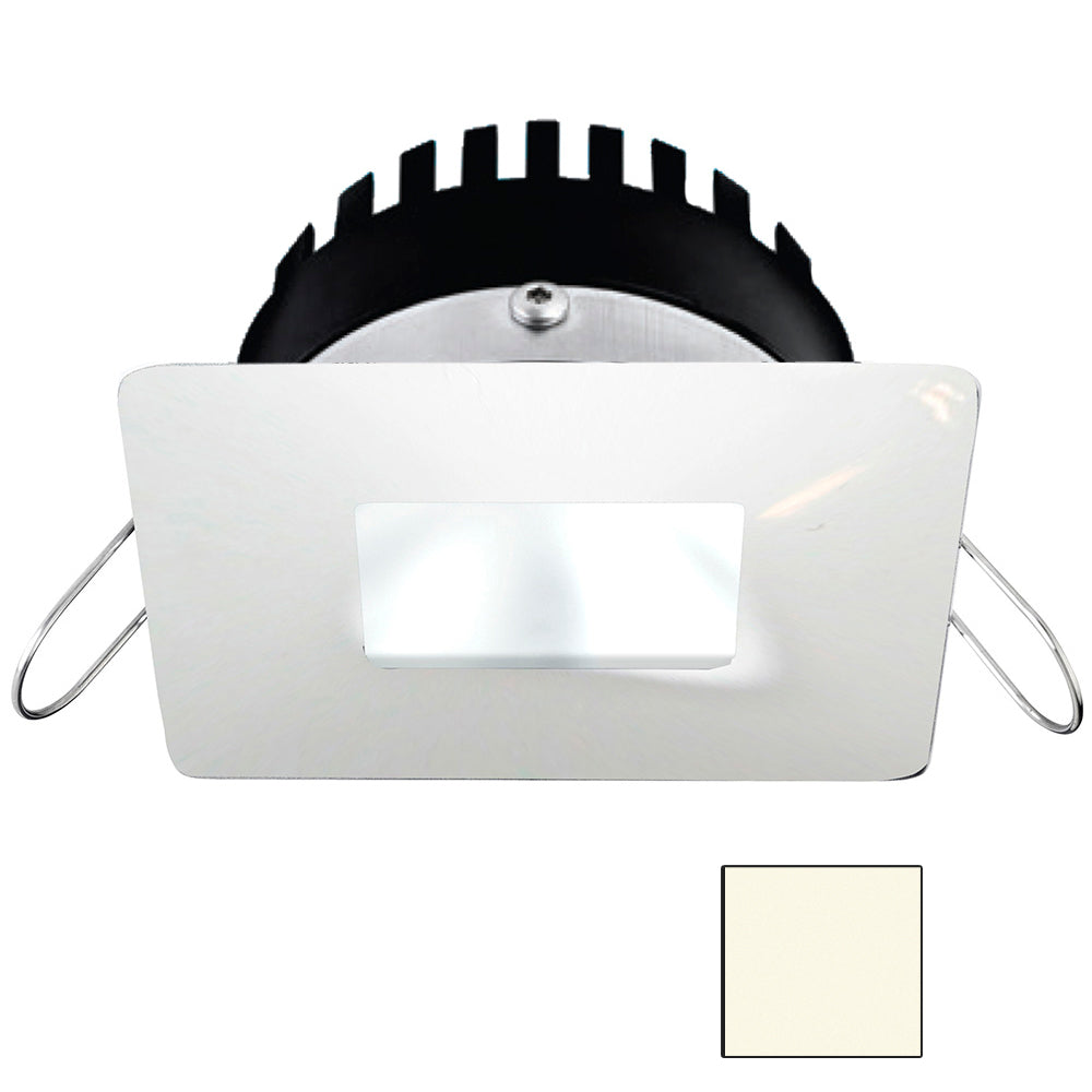 i2Systems Apeiron PRO A506 - 6W Spring Mount Light - Square/Square - Neutral White - White Finish [A506-34BBD]