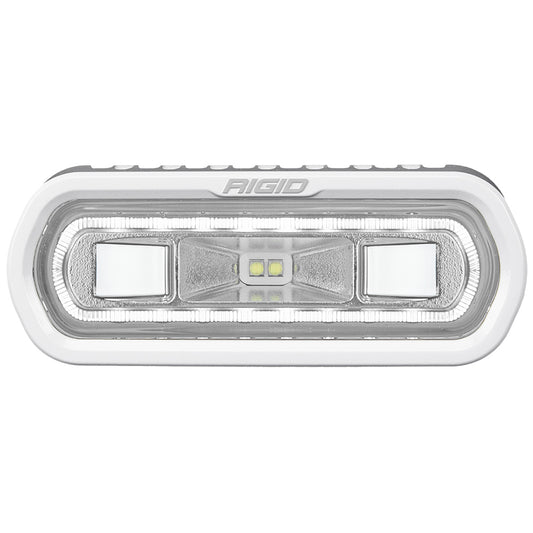 RIGID Industries SR-L Series Marine Spreader Light - White Surface Mount - White Light w/White Halo [51100]