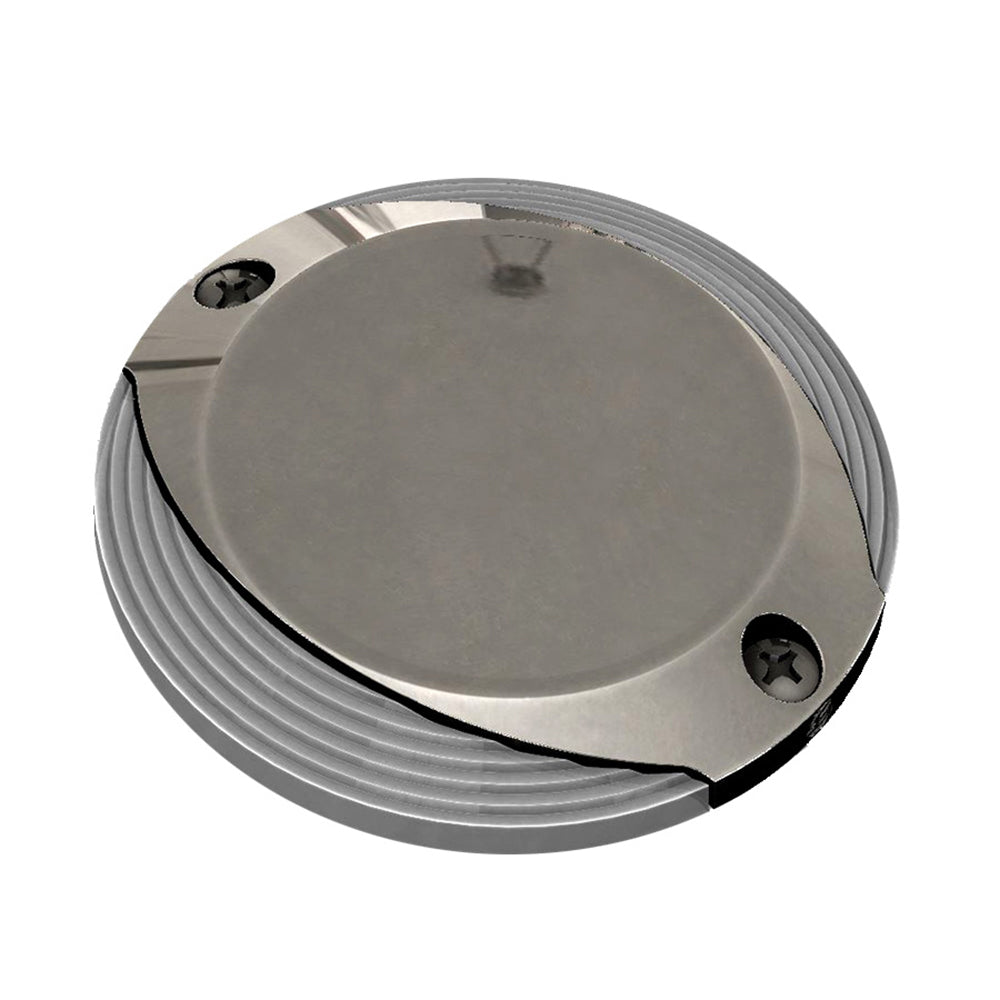 Lumitec Scallop Surface Mount Pathway Light - Spectrum RGBW/Warm White - Stainless Steel Housing [101672]