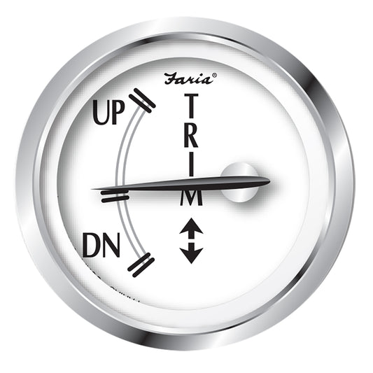 Faria Newport SS 2" Trim Gauge f/J/E/Suzuki Outboards [25007]