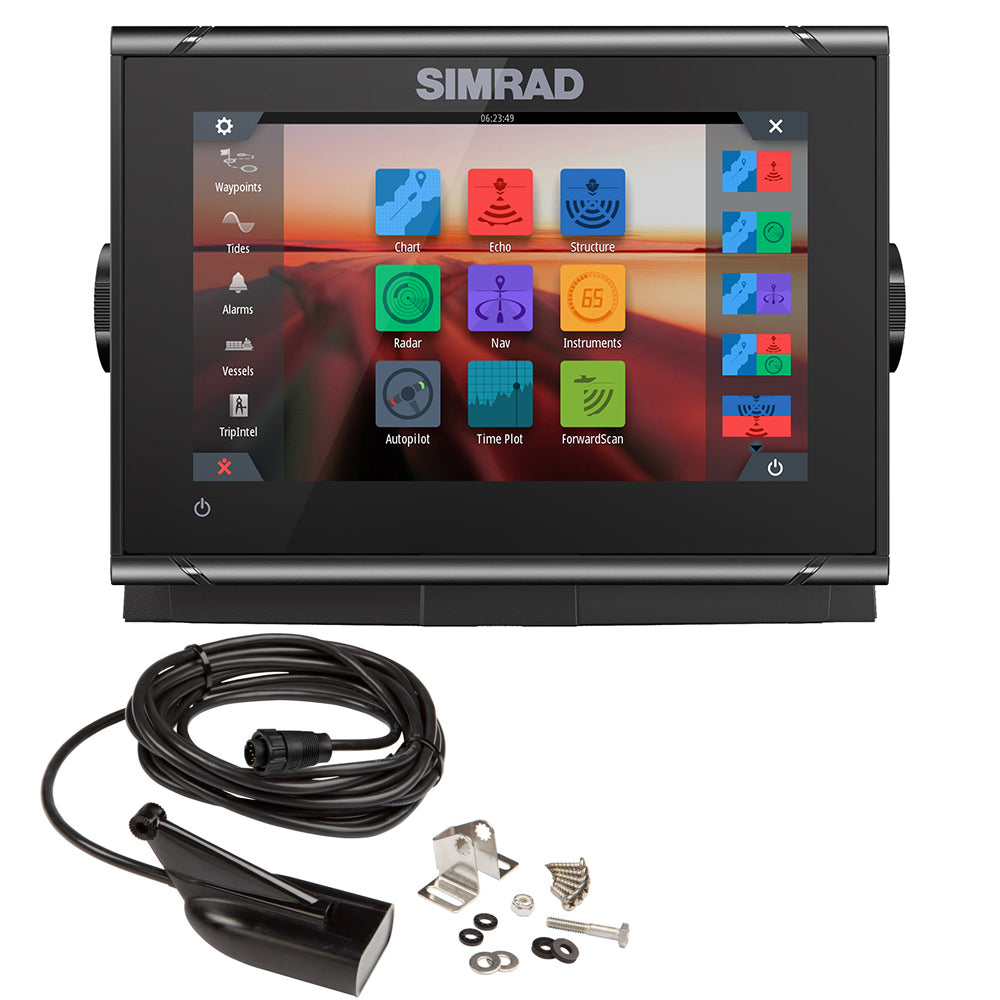 Simrad GO7 XSR with Discover Charts and HDI Transducer - Thumbnail 3