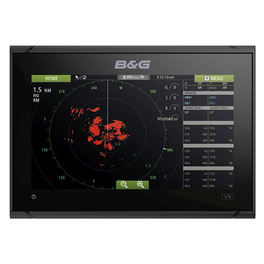 BG Vulcan 9 FS 9" Combo - No Transducer - Includes C-MAP Discover Chart [000-13214-009]