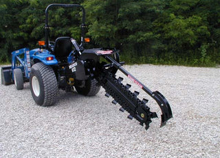 Paladin Trencher 3 Point Hitch | 30"-48" Deep / 6" Wide | 20-45HP | For Tractors