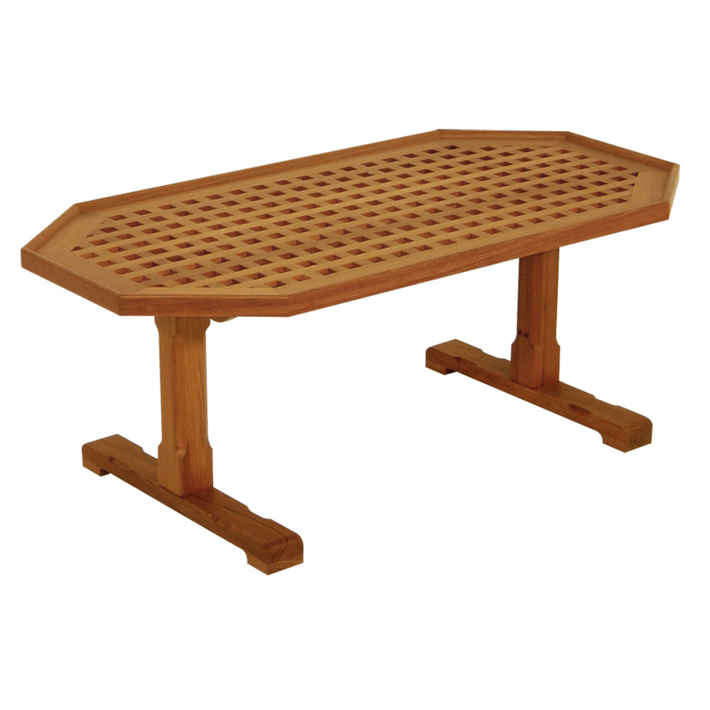 Whitecap Coffee Grate Table - Teak [60058]