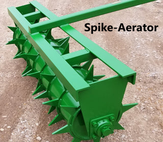 Ripping It Outdoors 4ft. Spike Aerator with 3 Point Hitch or Pull Tongue with 3/8 Thick Spikes