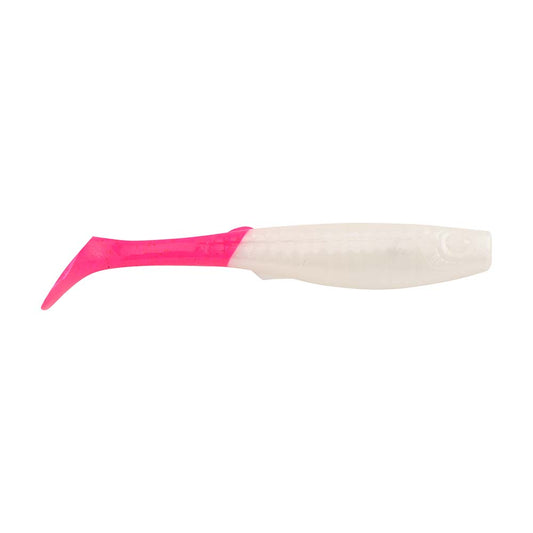 Berkley Gulp! Paddleshad - 4" - Pearl White/Pink [1545532]