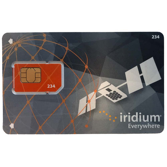 Iridium Post Paid SIM Card Activation Required - Orange [IRID-SIM-DIP]