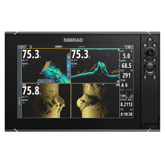Simrad NSS12 evo3S Combo Multi-Function Chartplotter/Fishfinder - No HDMI Video Outport [000-15403-002]