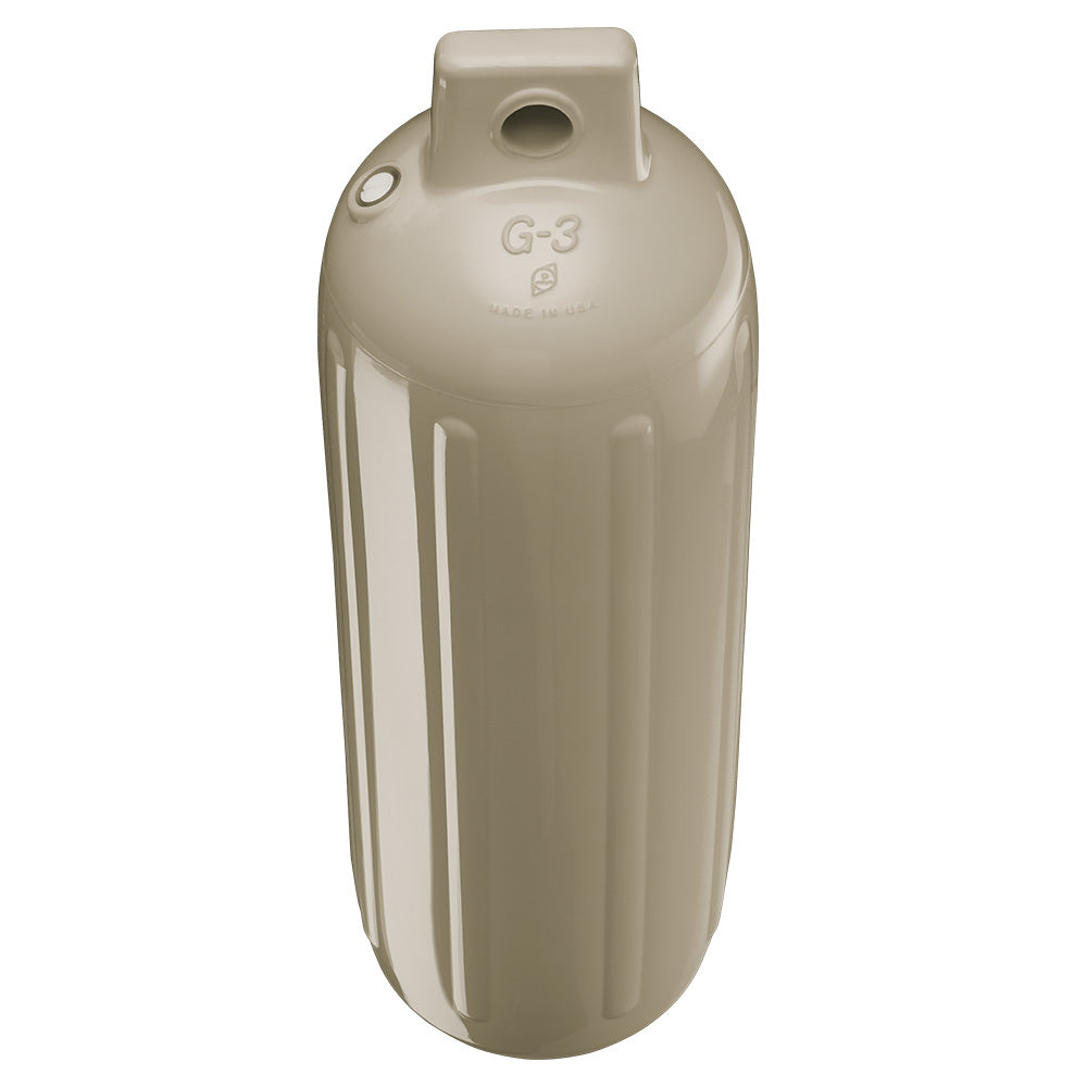 Polyform G-3 Twin Eye Fender 5.5" x 19" - Sand [G-3-SANDWO]