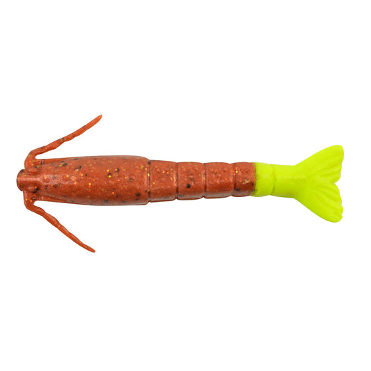 Berkley Gulp! Saltwater Shrimp - 3" - New Penny/Chartreuse [1240005]