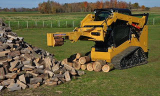 Wallenstein Log Splitters | Model WX410, WX430 & WX470 | Split Opening 24" & 36" | 10-13 GPM | For Skid Steers