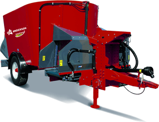 Anderson Vertical Mixer Double Auger | Models A520FD, A520ST & A700FD | Width 101" To 117" | Horsepower 80-100 HP | For Tractors
