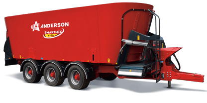 ANDERSON (FRONT CONVEYOR DISCHARGE) VERTICAL MIXER TRIPLE AUGER For Tractor