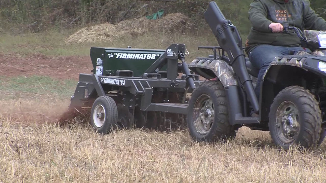 Firminator ATV model food plot planter