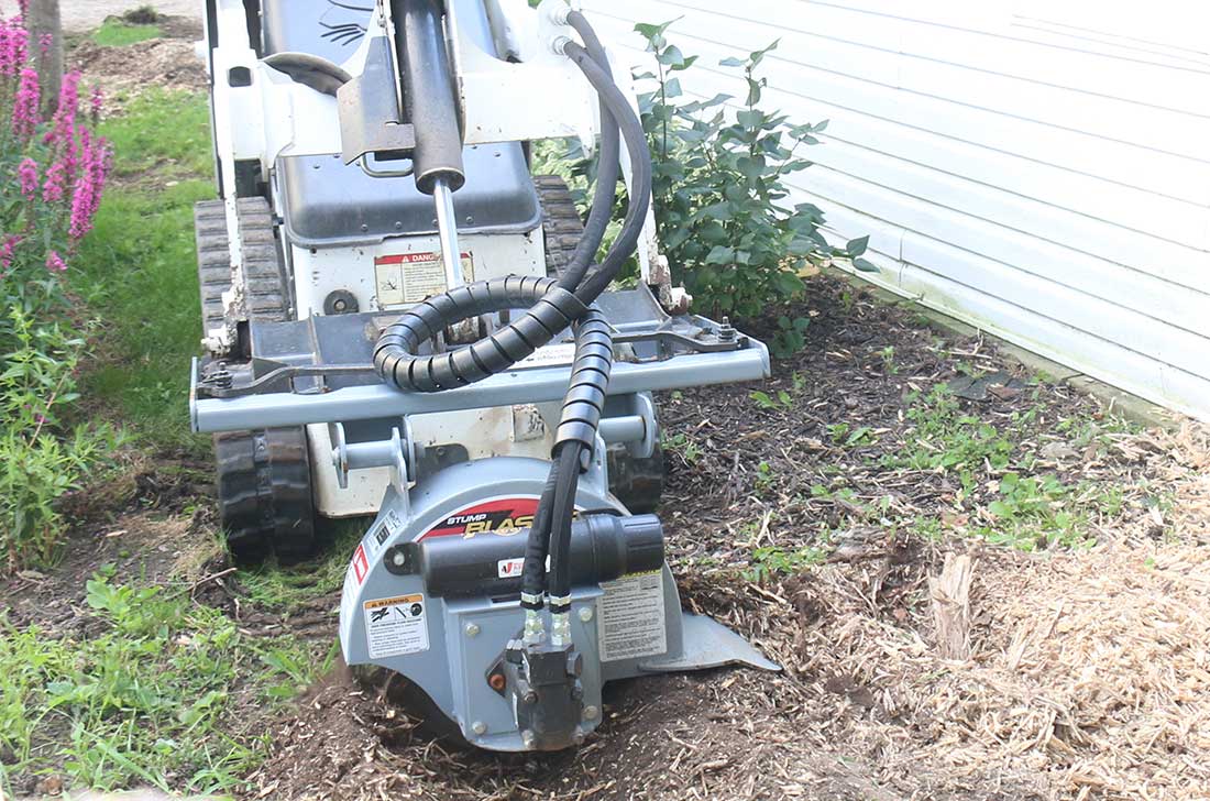 BAUMALIGHT S18/S450/D001943 STUMP GRINDER BOBCAT MOUNT ONLY 12GPM-22GPM For Mini Skid Steer