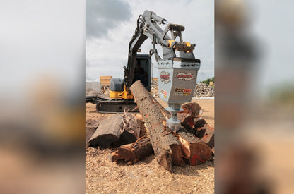 Baumalight Log Splitter | Model RSX580 | 16,000LB MAX | Hydraulic Flow 12-25GMP | For Excavator