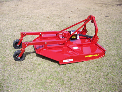 Brown Brush Cutter - Extreme Duty | Model Brown 684 & Brown 684-1 | Width 7' | Horsepower 75 HP Minimum | For Tractor