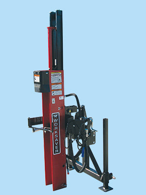 Worksaver | Center Mount Post Driver | Model HPD-16 Series | Post Size Up to 11" x 10' | Manual &amp; Hydraulic | Horsepower 45-65 HP | For Tractors