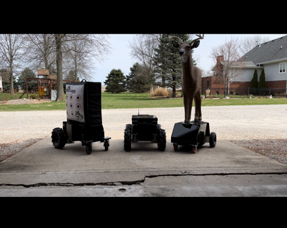 SRS Robotic Box Target | 2WD & 4WD | Width 26" | Top Speed 5.7 MPH | Battery Life 2-3 Hours