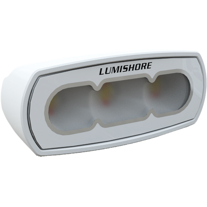 Lumishore Abovewater Flood Light | 4" LUX CRGBW | Full Color Control | For Deck, Cockpit & Security Lighting