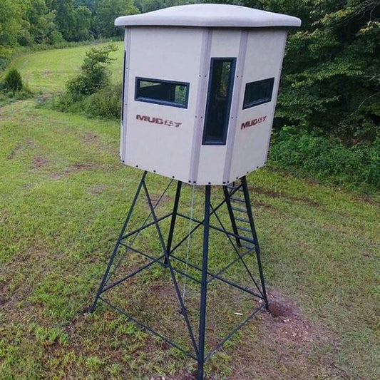 Muddy Penthouse Box Blind with 5' Elite Tower | 16.5' Tall | Hunting Blind