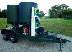 Outback Wildlife Twin Bulk Trailer Feeder | 6000 lb Capacity | For Bulk Feeding