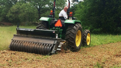 Ranew Outdoor Firminator Rototiller | RT Series | Working Width 4', 6' & 8' | Tiller, Seeder & Cultipacker | Horsepower 24–55 HP | For Tractors