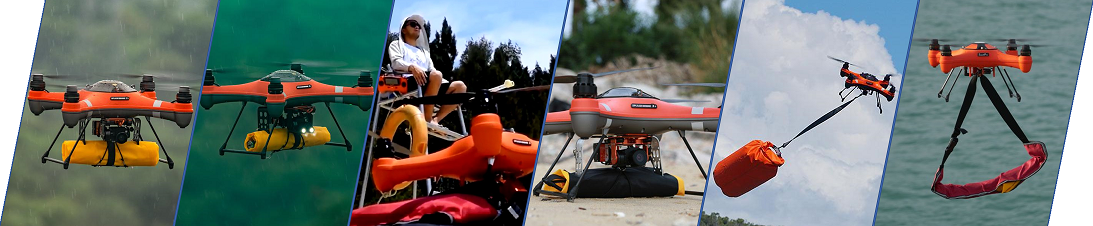 Swellpro SplashDrone 4 Waterproof Drone with Fixed Angel Camera