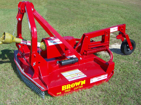 Brown TCO-2500C 5' TREE CUTTER 145 HP GEAR BOX @ 1000 RPM 60HP-100HP For Tractor