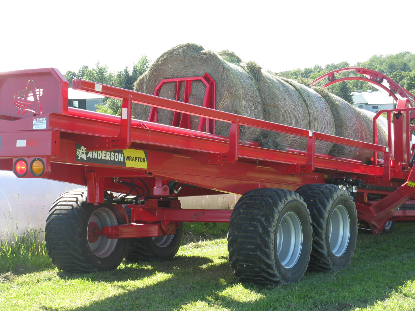ANDERSON WRAPTOR COMBO "WRAPPER AND TRAILER" for Tractor