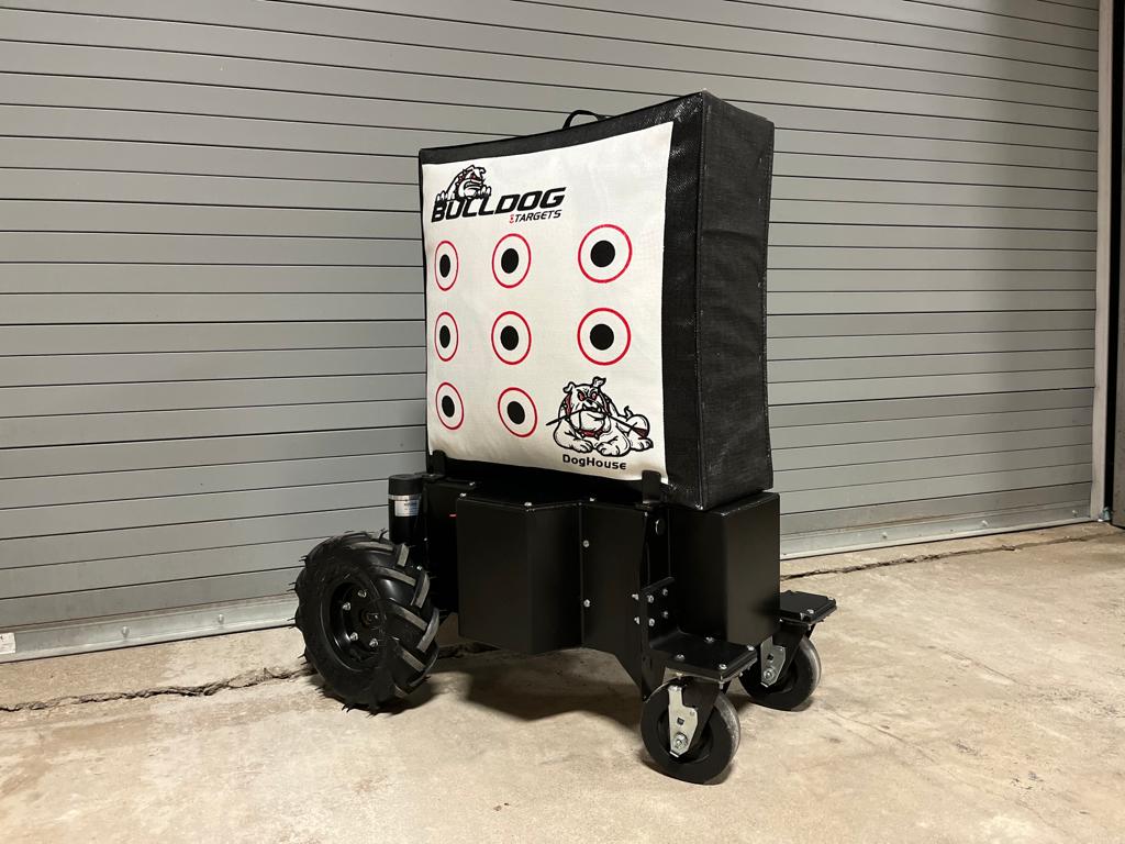 SRS Robotic Box Target | 2WD & 4WD | Width 26" | Top Speed 5.7 MPH | Battery Life 2-3 Hours