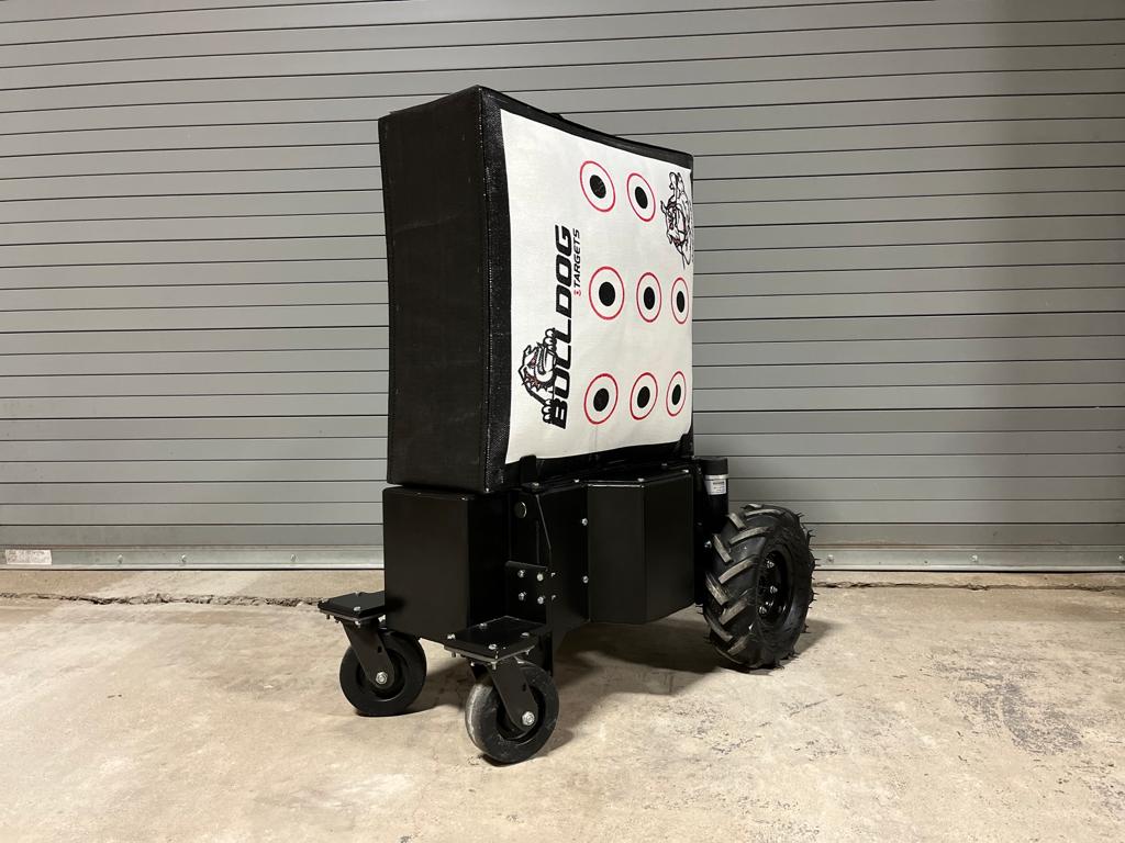 SRS Robotic Box Target | 2WD & 4WD | Width 26" | Top Speed 5.7 MPH | Battery Life 2-3 Hours