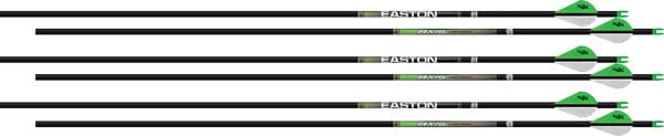Easton Arrow Axis 4mm 400 2" - Blazer Vanes 6-pack Long Range