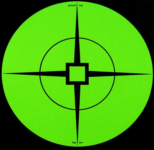 B/c Target Spots 6" Target - 10 Targets Green