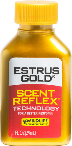 Wrc Deer Lure Estrus Gold - Synthetic 1fl Oz W/2 Key Wicks