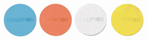 Champion Visi-chalk Targets - Multi-color 48-pack
