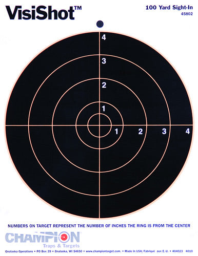 Champion Visishot Circle 8" - Target 10-pk