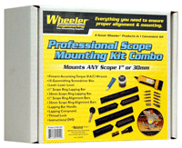 Wheeler Complete Scope - Mounting Kit 1" And 30mm