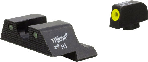 Trijicon Night Sight Set Hd Xr - Yellow Outline For Glock 21