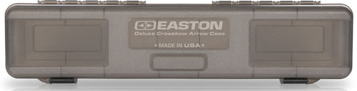 Easton Deluxe Crossbow Bolt - Box Holds 12 Xbow Bolts Grey