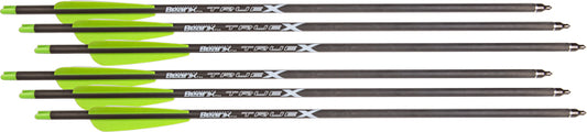 Bear-x Truex Crossbow Bolts - 20" Carbon 6pk