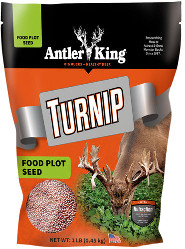 Antler King Turnips 1# Bag - Annual 1/8 Acre