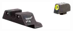 Trijicon Night Sight Set Hd - Yellow Outline For Glock 21