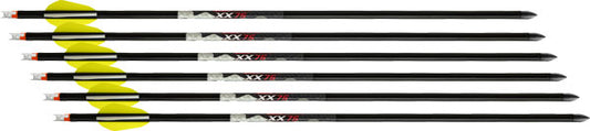 Wicked Ridge Xbow Arrow Xx75 - 20" Aluminum Alpha Nock 6pk