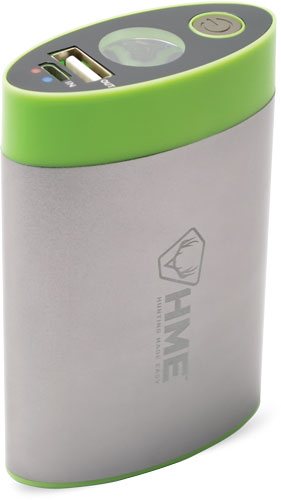 Hme Hand Warmer Rechargeable - 5 Hour W/led Torch Light