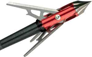 Rage Broadhead 3-blade W/sc - 100gr Chisel Tip 1.6" Cut 3pk