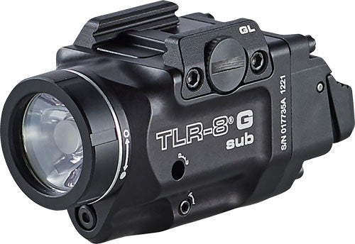 Streamlight Tlr-8 G Sub For - Glock43x/48mos Led/green Laser