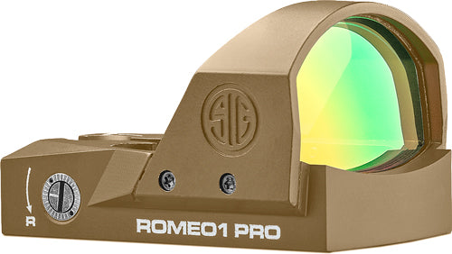 Sig Optics Reflex Sight Romeo1 - Pro 6moa 1x30 Steel Shroud Fde