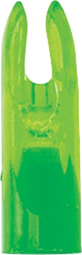 Truglo Bowfishing 5/16" Arrow - Nocks 6-pack High Vis Green